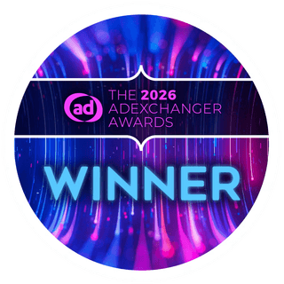 2026 AdExchanger Awards winner badge